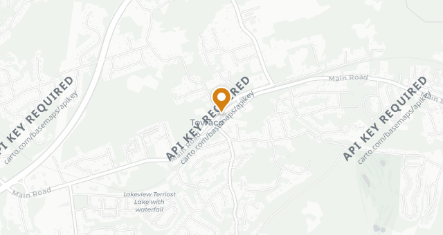 Map showing Rails Steakhouse