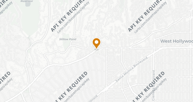 Map showing BOA Steakhouse