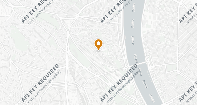Map showing Jamie's Italian Budapest