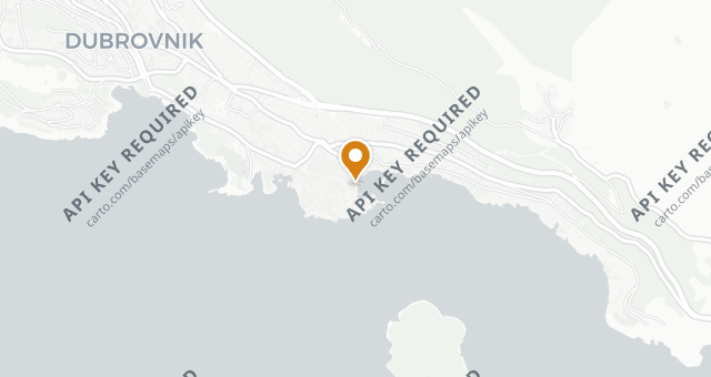 Map showing Gradska Kavana Arsenal restaurant & bar