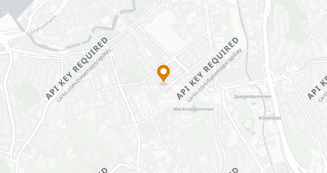 Map showing Restaurang Natur