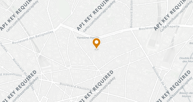 Map showing Le Savarin