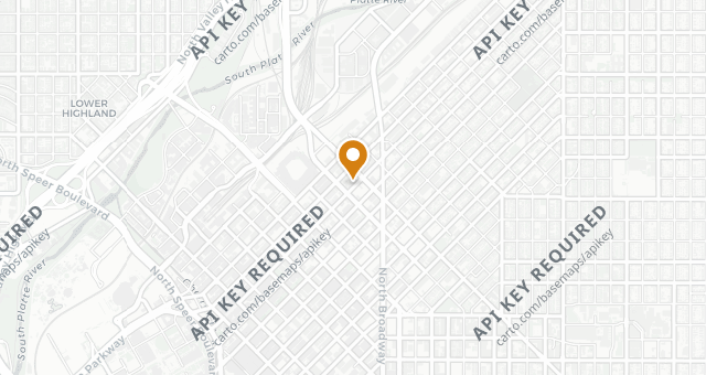 Map showing La Diabla Pozole y Mezcal