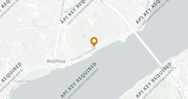Map showing Tuğra Restaurant