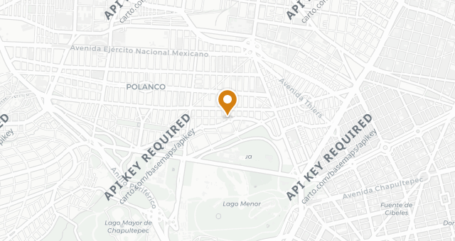 Map showing Er Rre un Bistró