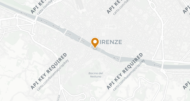 Map showing Borgo San Jacopo