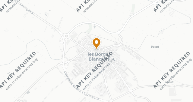 Map showing Benet