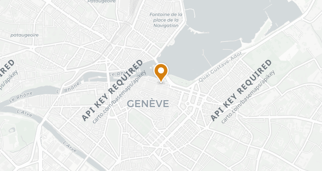 Map showing Les Ambassadeurs