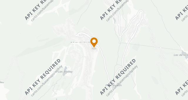Map showing L'Altiplano au K2 Palace