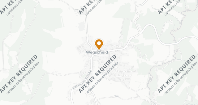 Map showing Gasthof Zum Bayerischen Wald