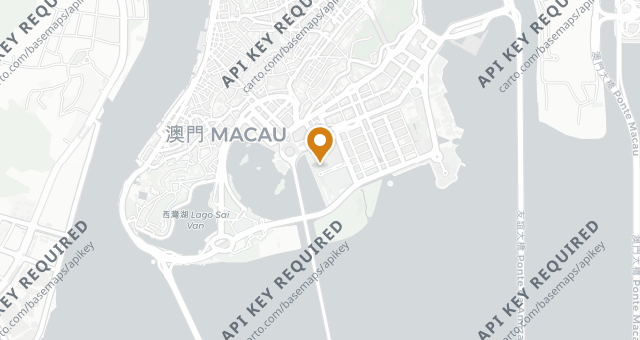 Map showing Wing Lei at Wynn Macau