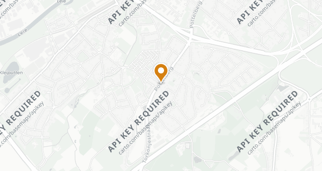 Map showing Het Vliegend Tapijt