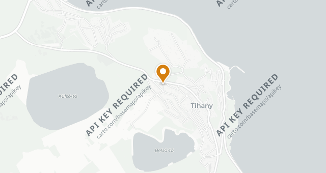 Map showing Tihanyi Vinarius