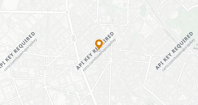 Map showing Ba Restaurant