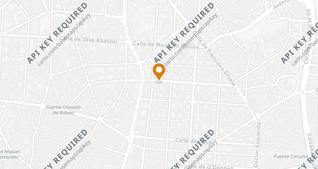 Map showing Alcotán