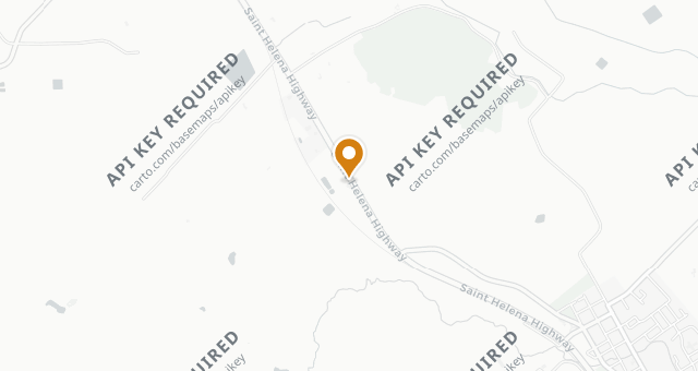 Map showing Mustards Grill