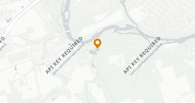 Map showing Langdon Hall Country House & Spa