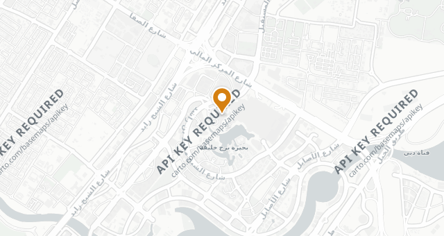 Map showing Armani/Ristorante Dubai