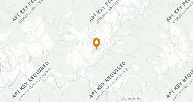 Map showing La Brinca
