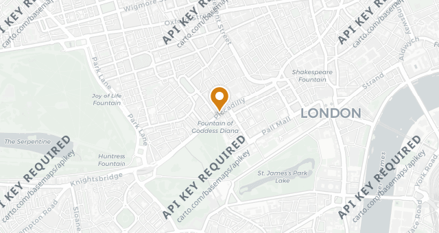 Map showing The Ritz