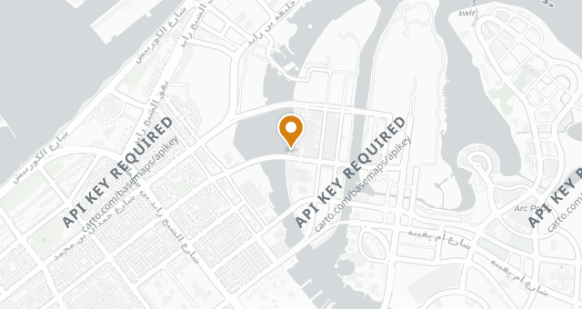 Map showing Em Sherif Sea Café