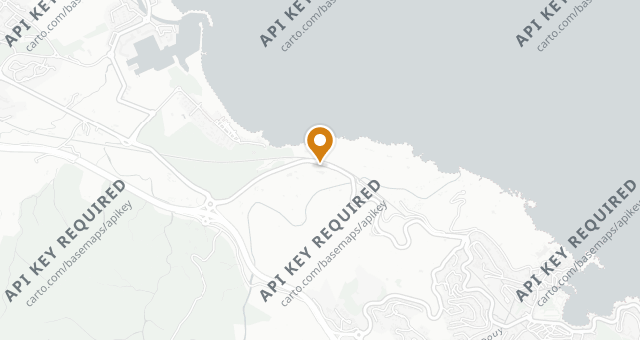 Map showing Le Bistrot à la Mer