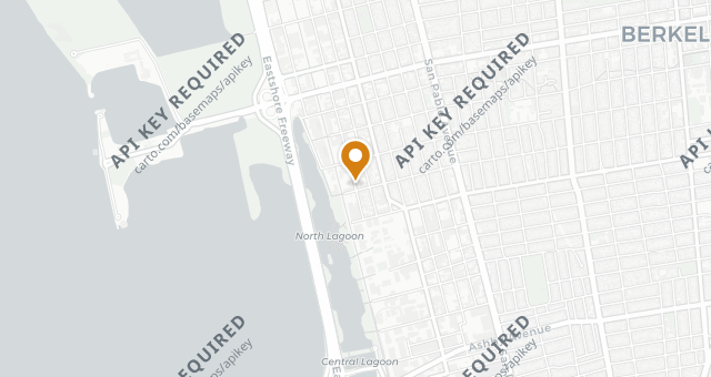 Map showing Vik's Chaat