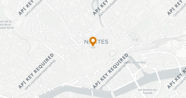Map showing Le Bouchon
