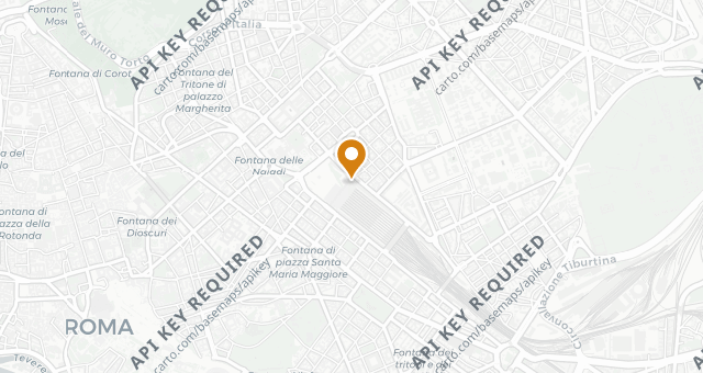 Map showing Tosca