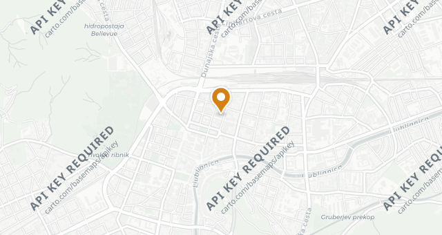 Map showing Georgie Bistro