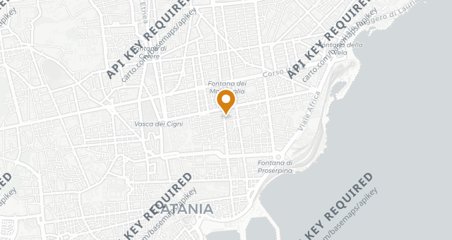 Map showing Concezione Restaurant