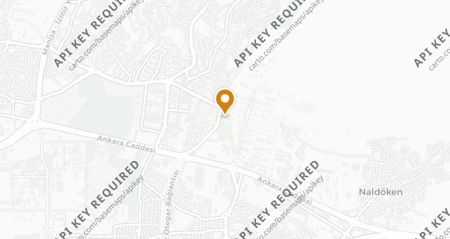 Map showing Emektar Kebap