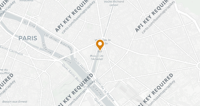 Map showing Grande Étoile