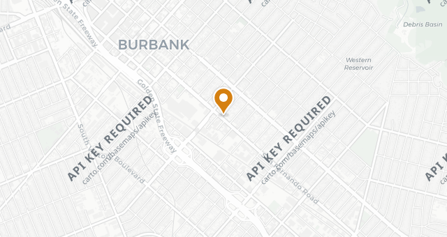 Map showing Adana Restaurant