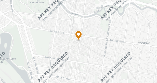 Map showing Thirty Eight Chairs