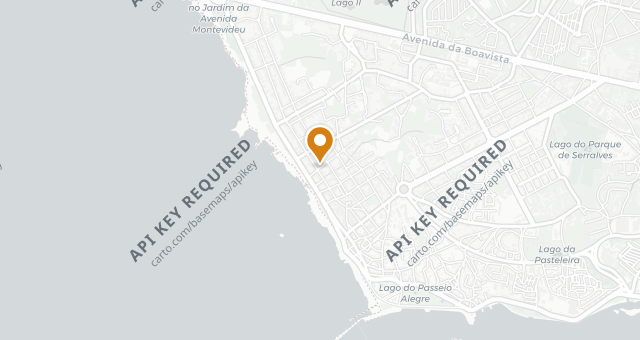 Map showing Cafeína
