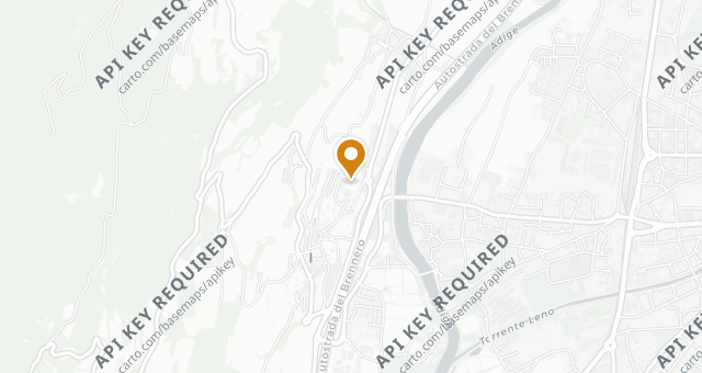 Map showing Locanda delle Tre Chiavi