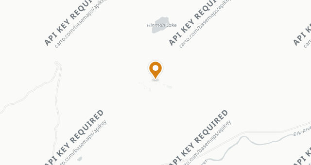 Map showing Vista Verde Ranch