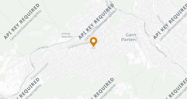 Map showing Staudachers Restaurant