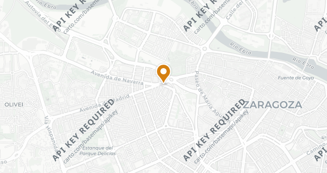 Map showing Bon Aire