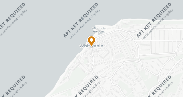 Map showing Wheelers Oyster Bar