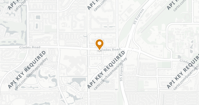Map showing Abe & Louie's