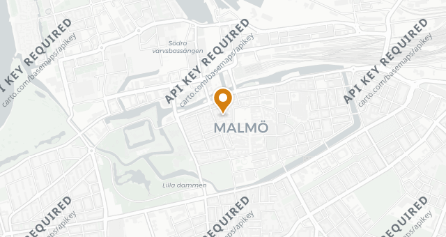 Map showing MJ's Restaurant