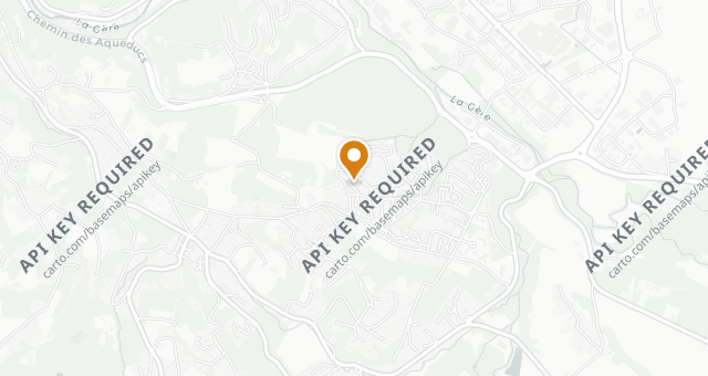 Map showing La Pyramide