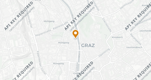 Map showing Mohrenwirt Graz