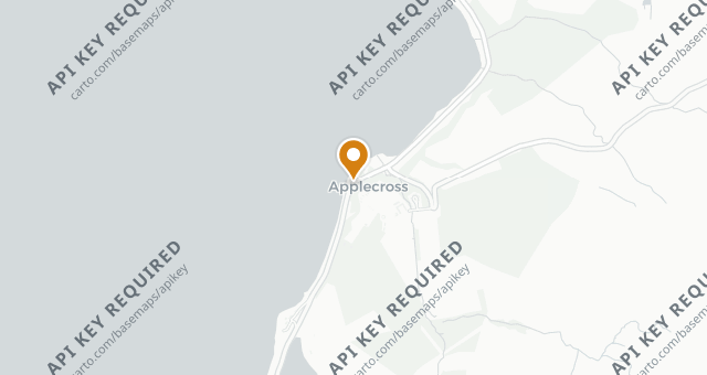 Map showing Applecross Inn