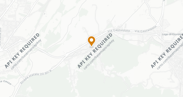 Map showing Da Politano