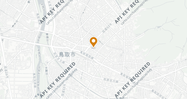 Map showing Kaniyoshi
