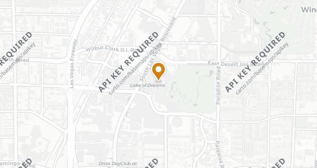 Map showing SW Steakhouse at Wynn Las Vegas