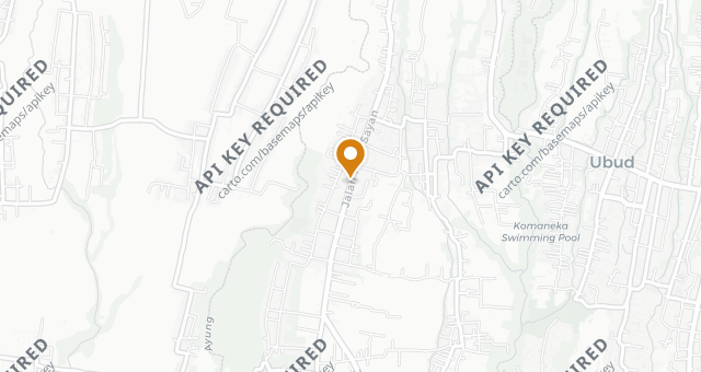 Map showing Ayung Terrace